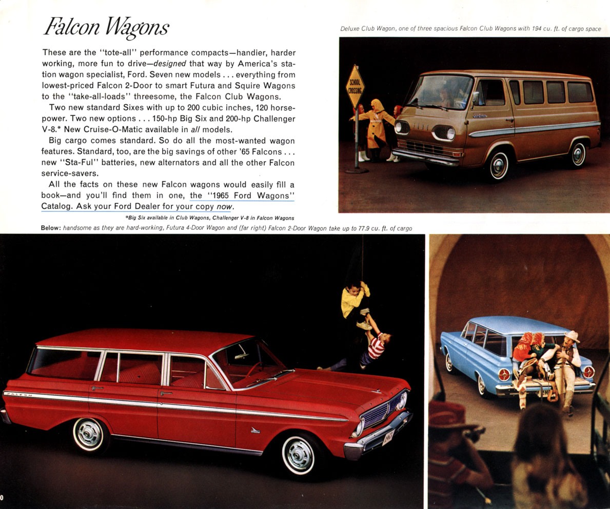 1965 Ford Falcon Brochure Page 8